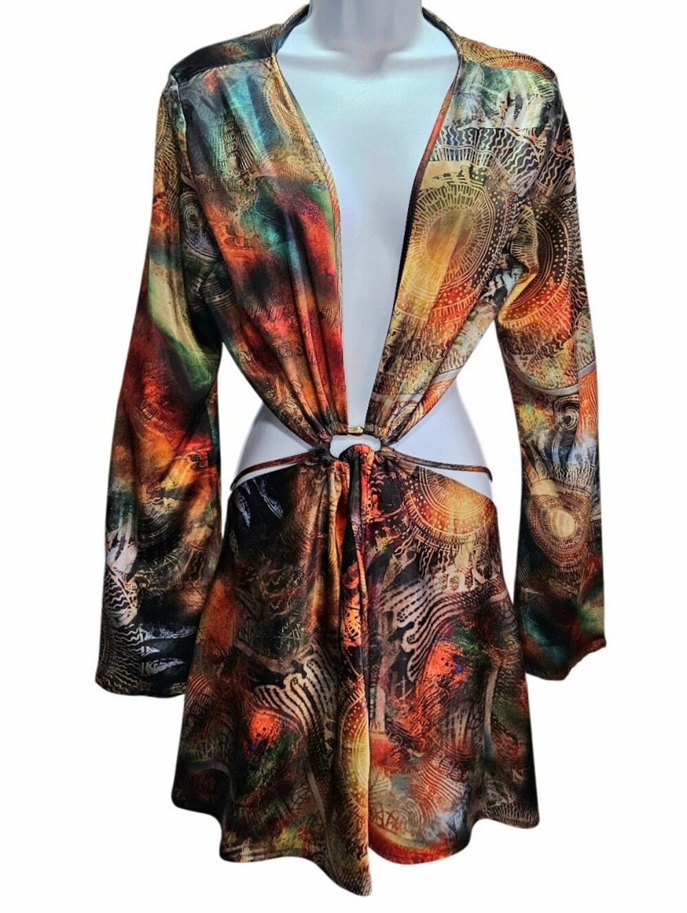 0140 Dollskill Jaded London Cut Out Dress Size 8 NWOT Y2K Festival Club Party